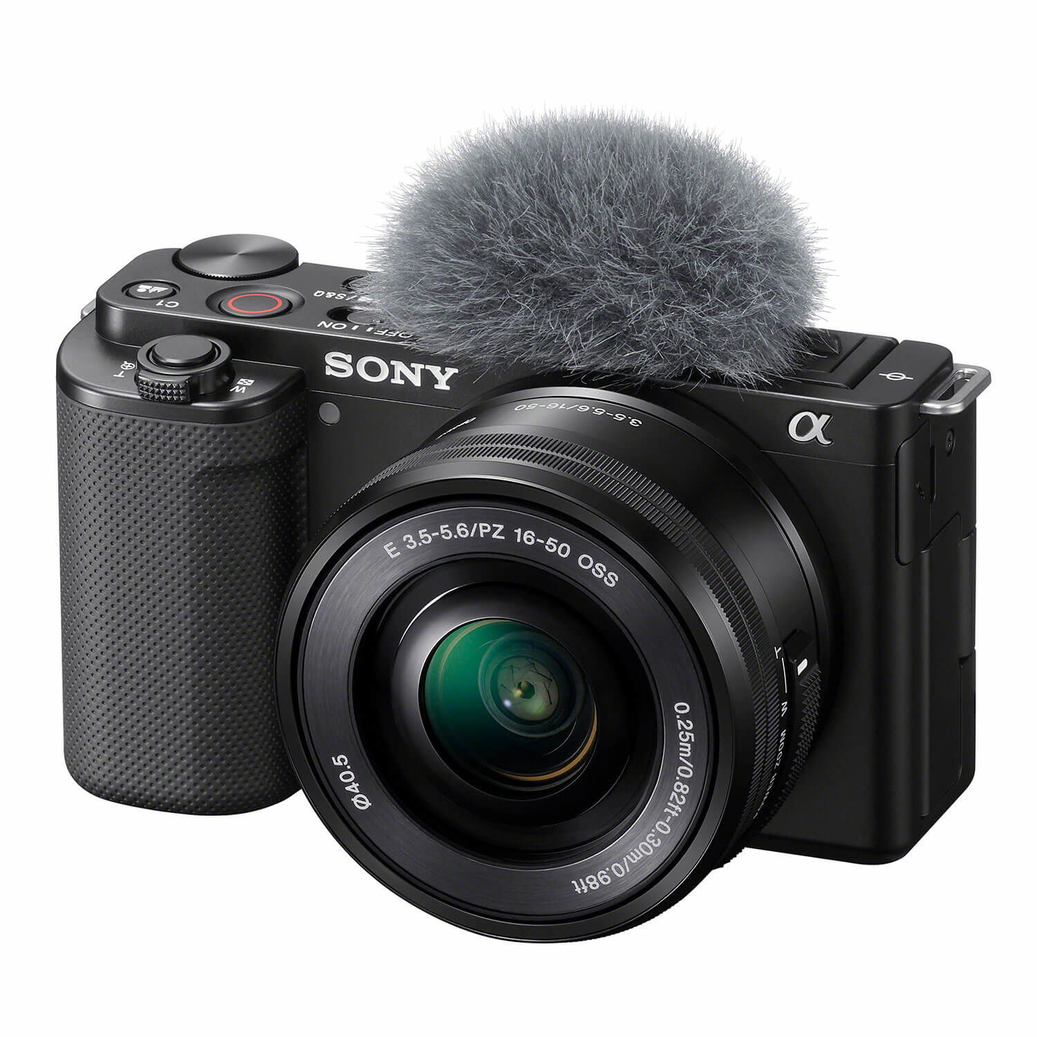 draad Overwinnen ik draag kleding Sony Vlog camera ZV-E10 + 16-50mm